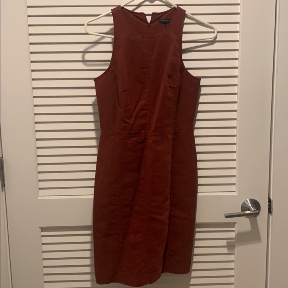 Banana republic Cognac color shift dress